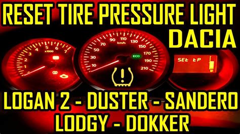 dacia logan estate tyre pressure